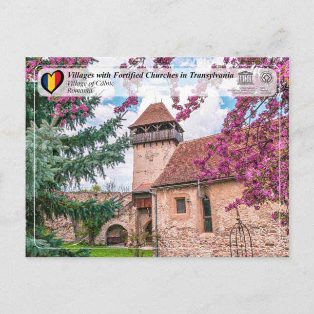 UNESCO WHS - Village de Câlnic Carte postale (Devant)