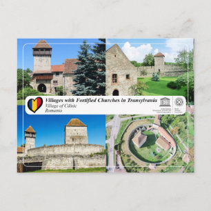 UNESCO WHS - Village de Câlnic Carte postale