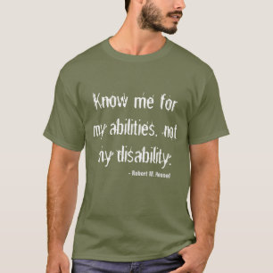 Unfähigkeits-Bewusstseins-T - Shirt