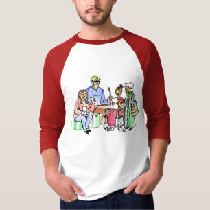 Unfähigkeits-Einheits-Baseball-Shirt T-Shirt