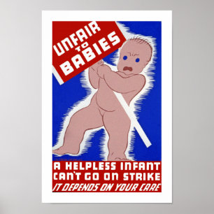 Unfair zu den Babys Poster
