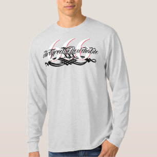 Unfall Art schattige Karikatur T - Shirt
