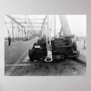 Unfall im Auto, 1933 Poster