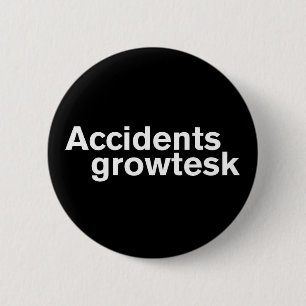 Unfälle schwarz button