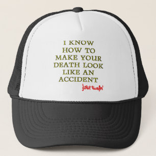 Unfalltod Funny Ball Cap Hat Truckerkappe