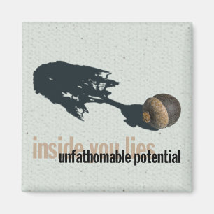 "unfathomable möglicher" Kühlschrankmagnet