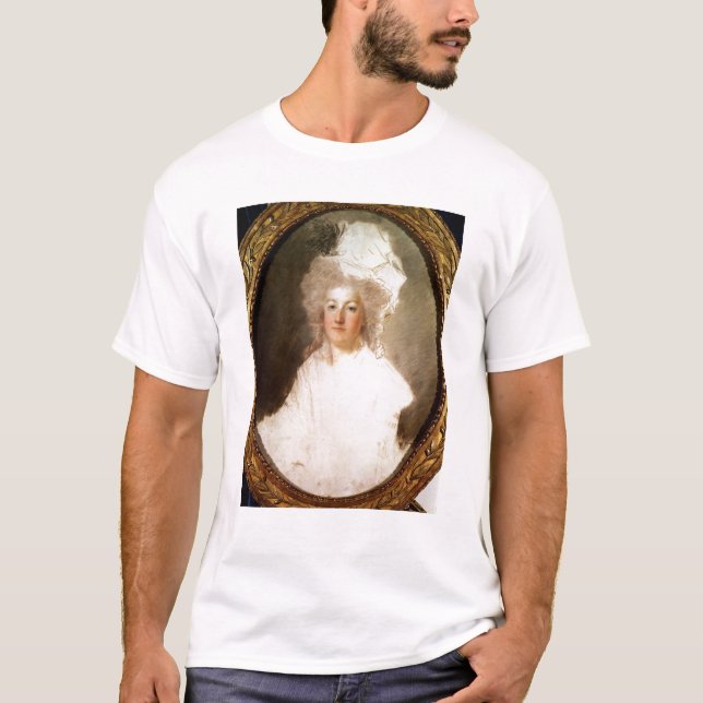 Unfertiges Porträt von Marie-Antoinette T-Shirt (Vorderseite)
