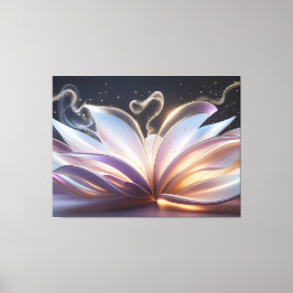 Unfolding Blooming Aura Leinwanddruck