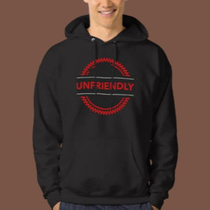 Unfreundliche Kapuzenjacke – Mutige Attitüde Stree Hoodie
