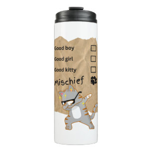 Unfug Katzen Thermosbecher
