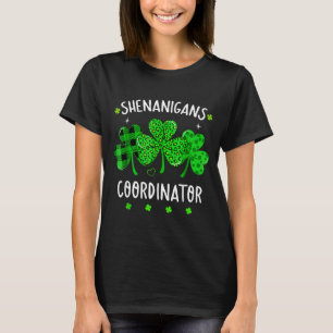Unfug Koordinator lustiger Lehrer St. Patrick's T-Shirt