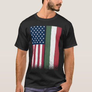 Ungarisch American Flags Proud USA Hunger T-Shirt