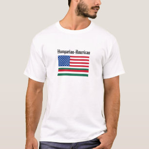 Ungarisch-Amerikanischer T - Shirt
