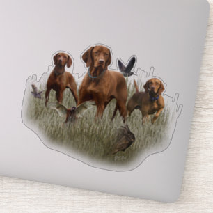 Ungarisch Vizsla Art Aufkleber