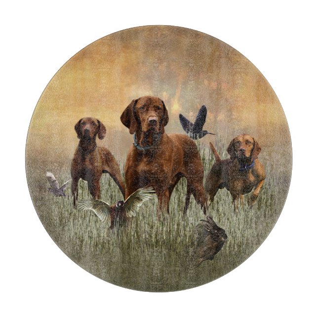 Ungarisch Vizsla Art Schneidebrett (Vorderseite)