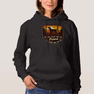 Ungarisch Vizsla Dog Retro 2 Hoodie