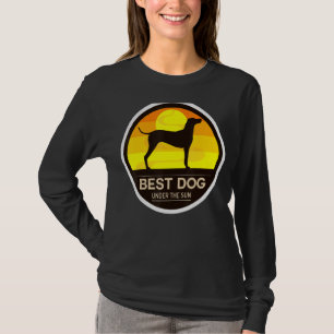 Ungarisch Vizsla Dog Retro 9 T-Shirt