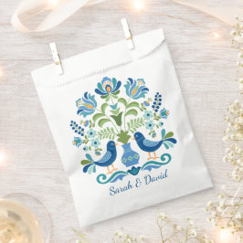 Ungarische Blauvögel Geschenktütchen