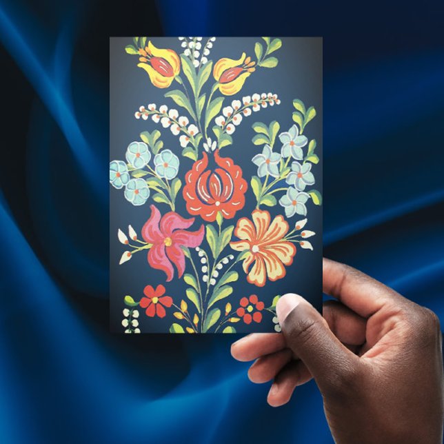 Ungarische Blume Postkarte (Von Creator hochgeladen)