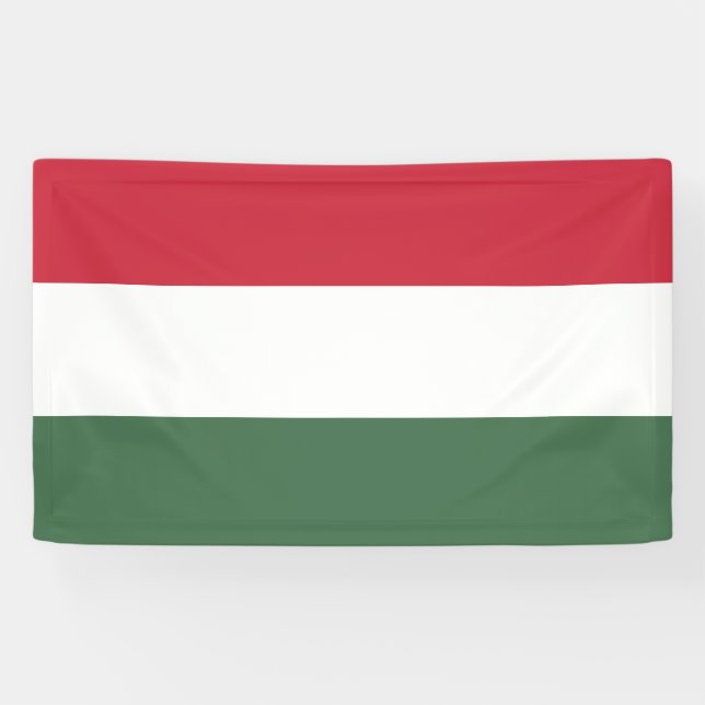 Ungarische Flagge Banner (Horizontal)