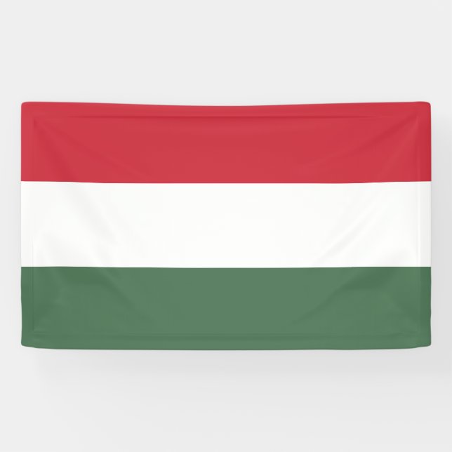 Ungarische Flagge Banner (Horizontal)