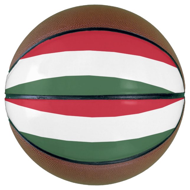 Ungarische Flagge Basketball (Vorderseite)