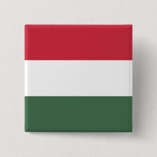 Ungarische Flagge Button