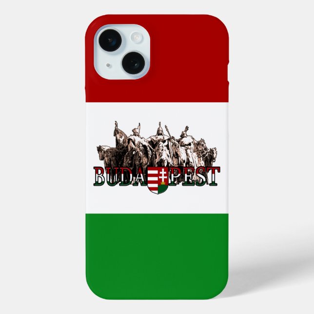 Ungarische Flagge Case-Mate iPhone Hülle (Rückseite)
