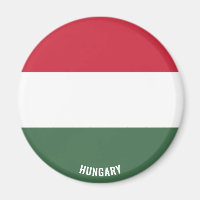 Ungarische Flagge Charming Patriotic Magnet