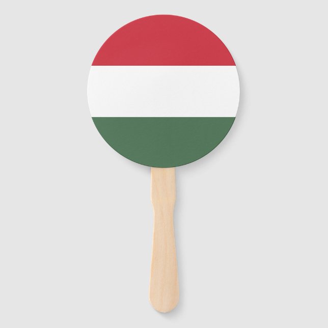 Ungarische Flagge Fächer (Vorderseite)