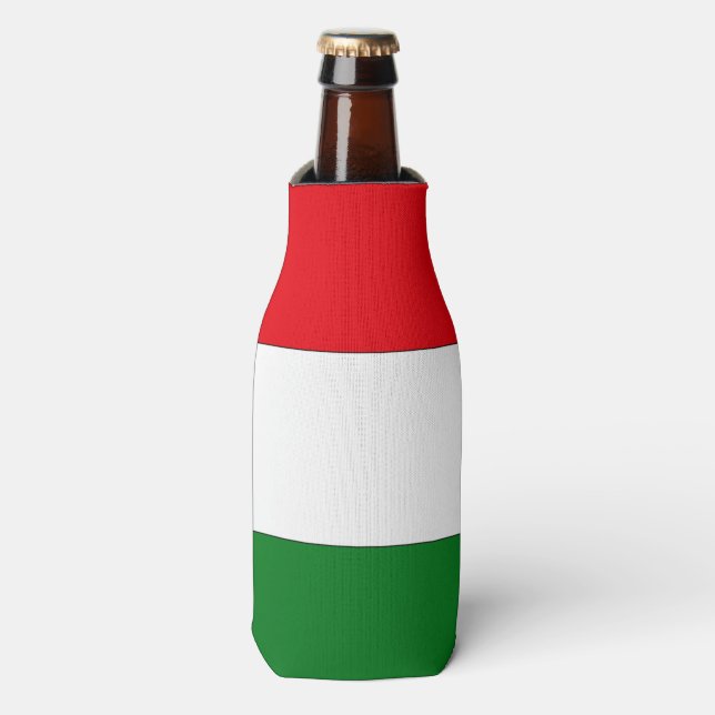 Ungarische Flagge Flaschenkühler (Flaschenvorderseite)