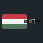 Ungarische Flagge Gepäckanhänger<br><div class="desc">Ungarische Flagge</div>