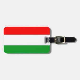 Ungarische Flagge Gepäckanhänger
