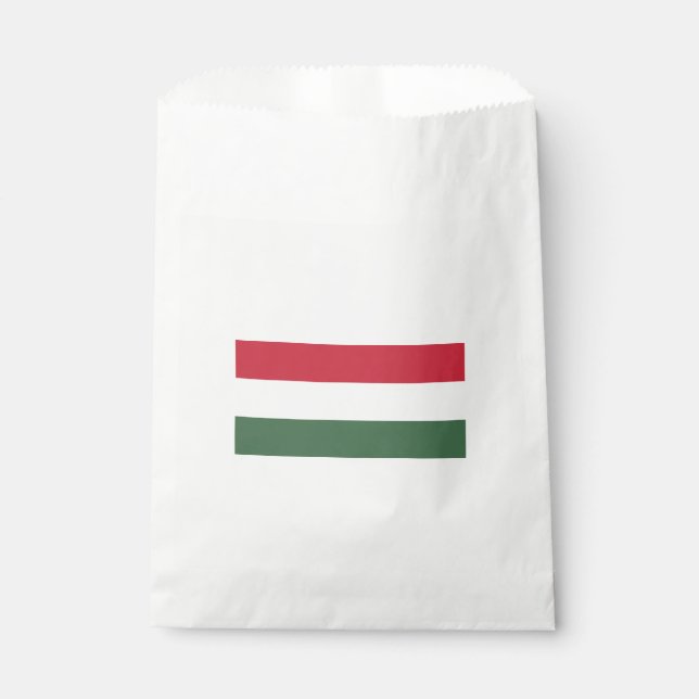 Ungarische Flagge Geschenktütchen (Vorderseite)