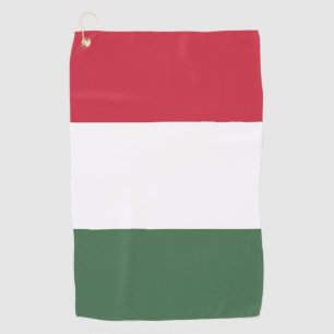 Ungarische Flagge Golfhandtuch