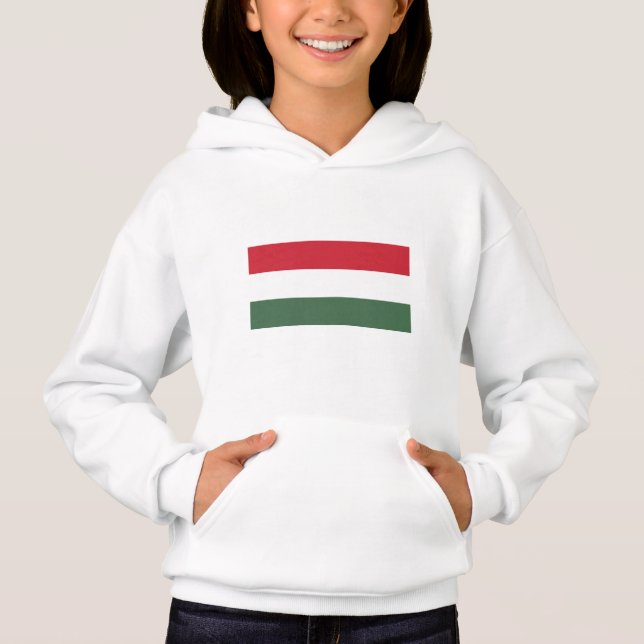 Ungarische Flagge Hoodie (Vorderseite)