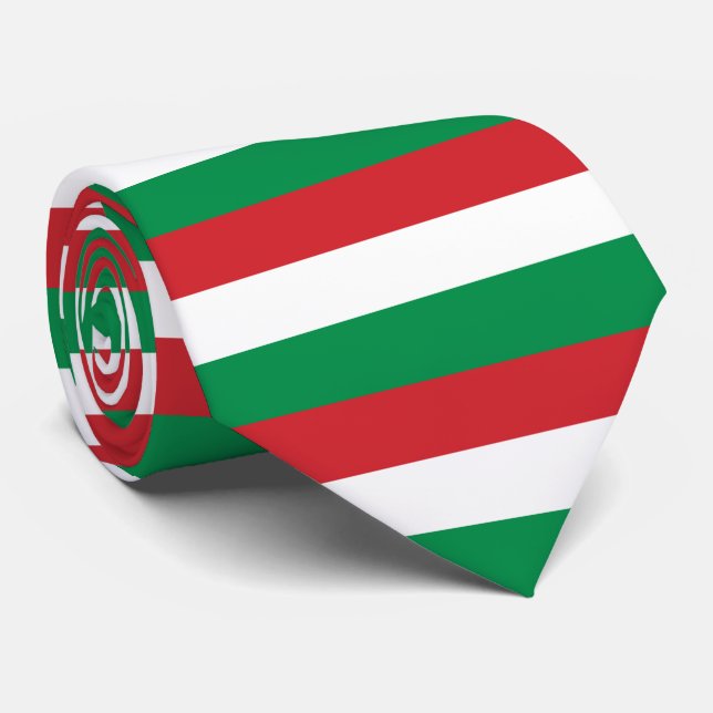 Ungarische Flagge Krawatte (Gerollt)