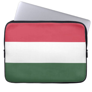 Ungarische Flagge Laptopschutzhülle