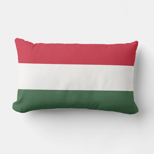 Ungarische Flagge Lendenkissen (Vorderseite)