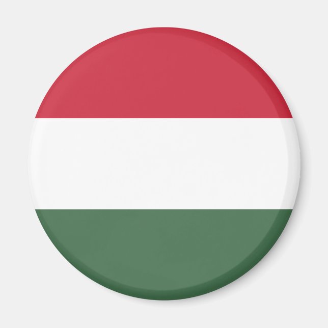 Ungarische Flagge Magnet (Vorne)