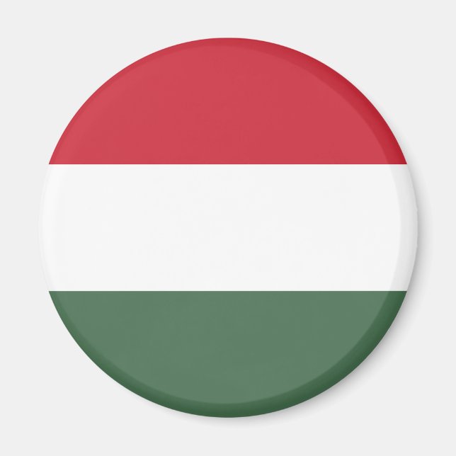 Ungarische Flagge Magnet (Vorne)