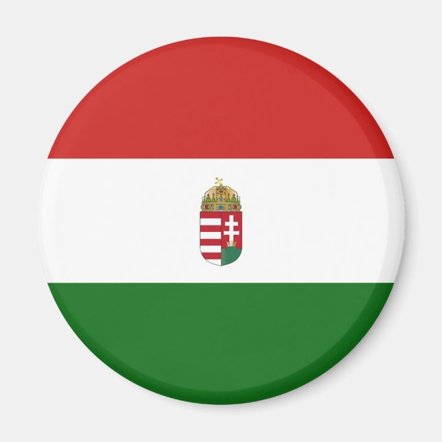 Ungarische Flagge Magnet (Vorne)