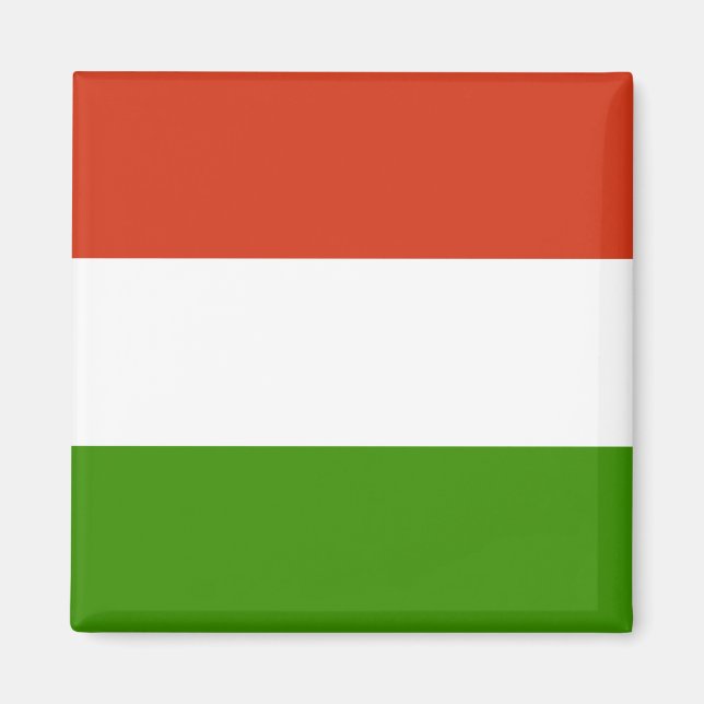 Ungarische Flagge Magnet (Vorne)