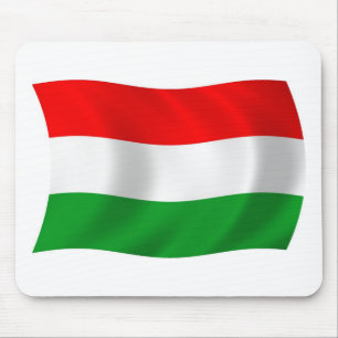 Ungarische Flagge Mousepad