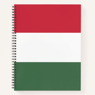 Ungarische Flagge Notizbuch