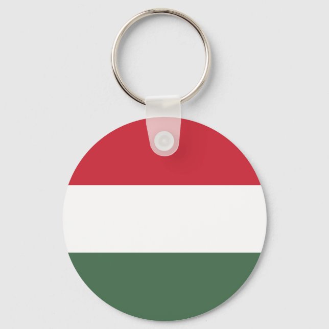 Ungarische Flagge Schlüsselanhänger (Vorderseite)