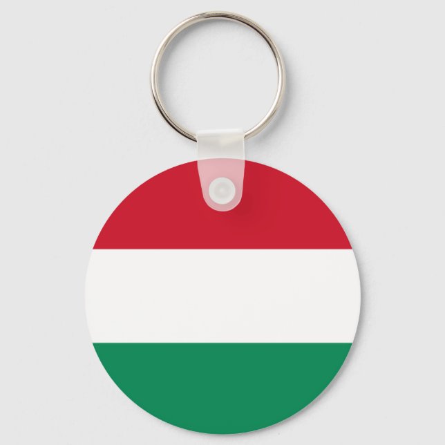 Ungarische Flagge Schlüsselanhänger (Vorderseite)
