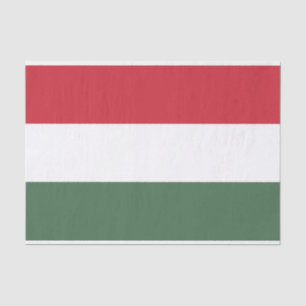 Ungarische Flagge Seidenpapier