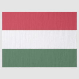 Ungarische Flagge Seidenpapier