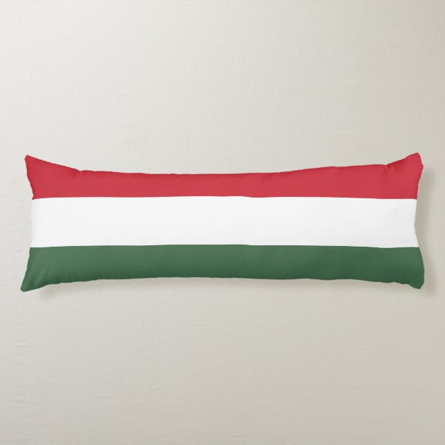 Ungarische Flagge Seitenschläferkissen (Vorderseite)